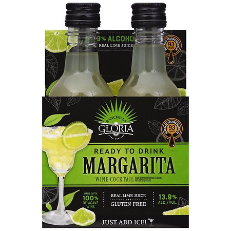 Rancho La Gloria Margarita Wine Cocktail - 4pk/187ml Bottles
