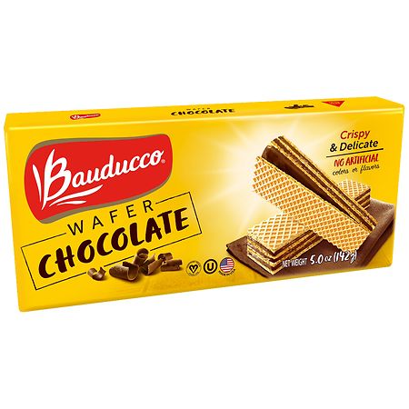 Bauducco Wafer Chocolate  Crispy Wafer Cookie  5oz