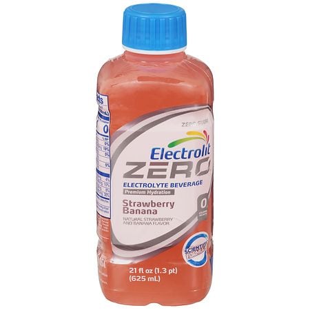 Electrolit Zero Strawberry Banana 21oz