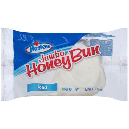 HOSTESS Jumbo Honey Bun Iced - 4.0 oz