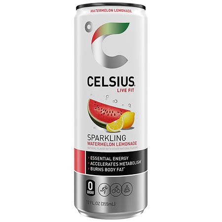 CELSIUS Sparkling Watermelon Lemonade 12oz Can