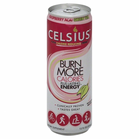 Celsius Live Fit Sparkling Raspberry Acai 12oz Can