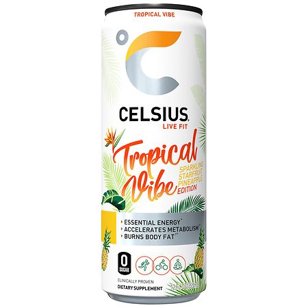 CELSIUS Tropical Vibe 12oz Can